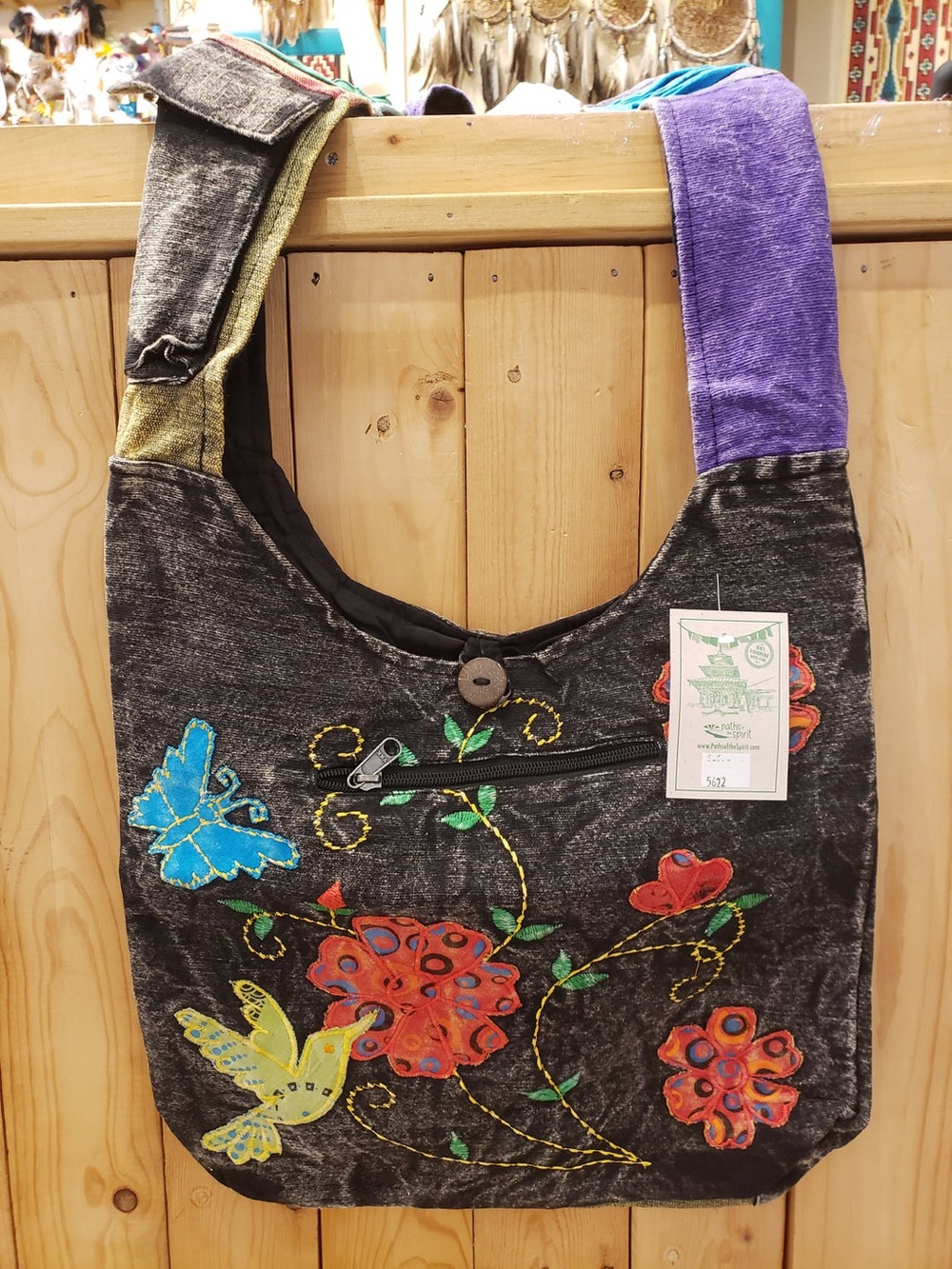 Hummingbird Monk Bag